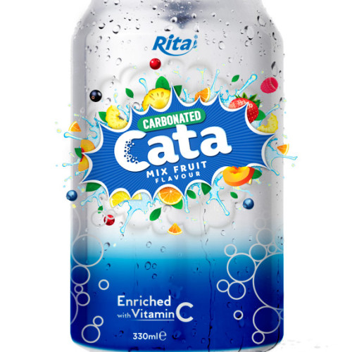 Carbonated Natural Mix Fruit Flavor Drink